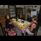 Abendessen mit unserer Gastfamilie